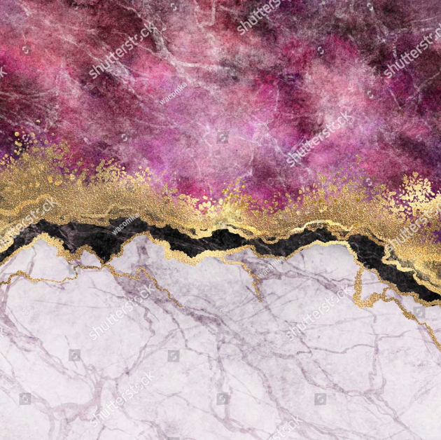 Мрамор с золотом