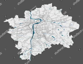 Карта Праги