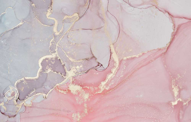 Розовые разводы