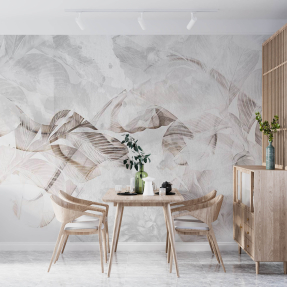 Листья серые