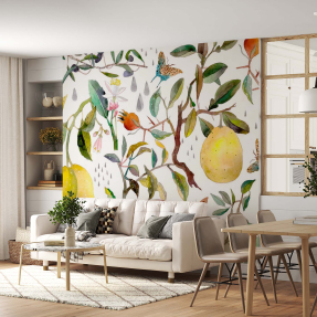 Акварельные фрукты