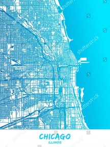 Карта Чикаго