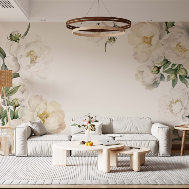 Нежные пионы