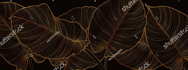 Тропические листья