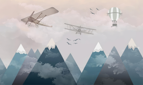 Самолеты над горами