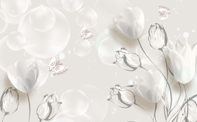 Белые тюльпаны