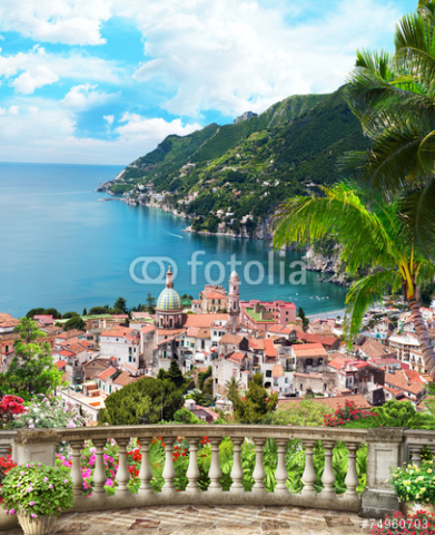 Вид на город