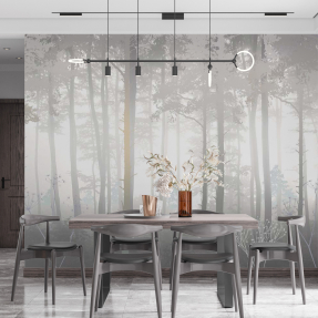 Серые деревья