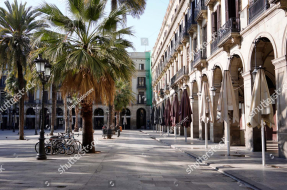 Улочка в центре Барселоны