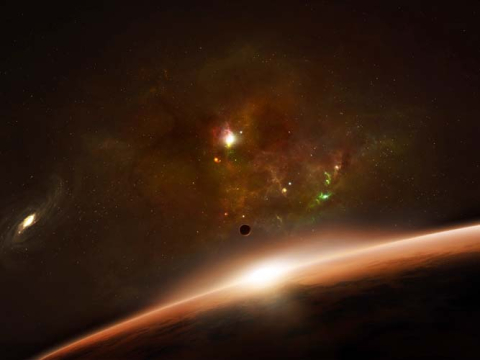 Схід у космосі Схід у космосі