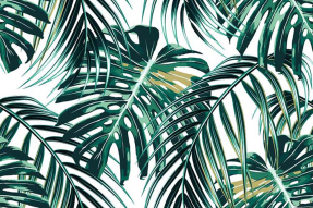 Экзотические листья