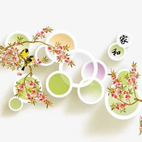 Птицы и цветы