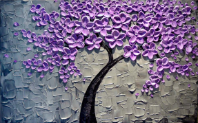 Акварельное дерево