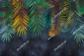 Разноцветные листья