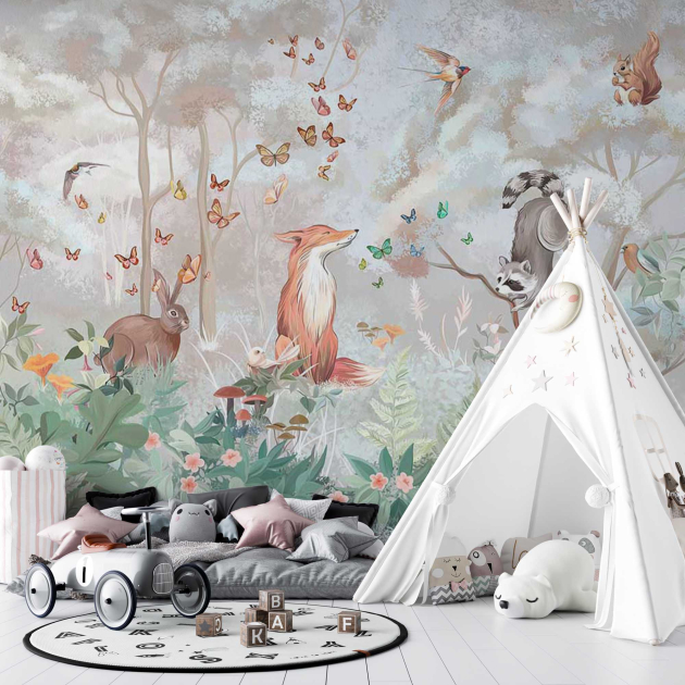 Животные в лесу