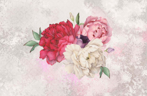 Нежные пионы