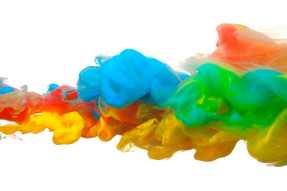 Разноцветный дым