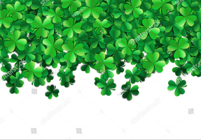 Листочки клевера