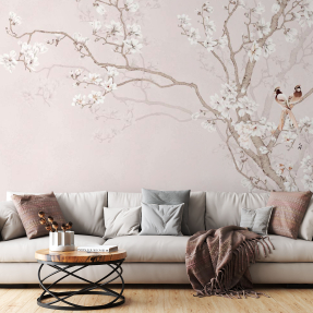 Акварельная ветка