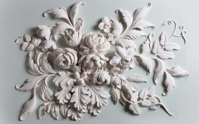 Цветы на стене