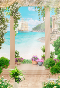 Террас с видом на море