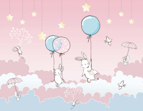 Зайцы на шарах