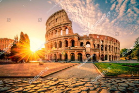 Колизей на закате