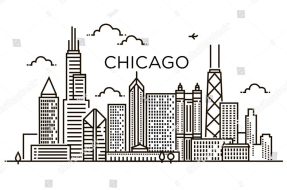 Иллюстрация Чикаго