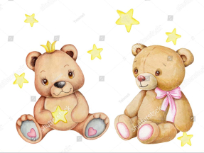 Плюшевые медвежата