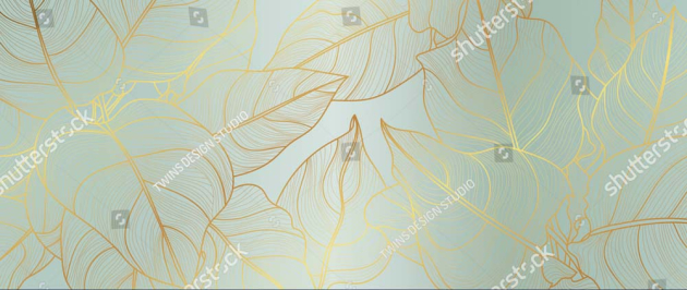 Векторные листья