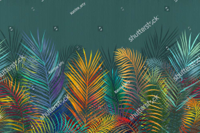 Тропические листья