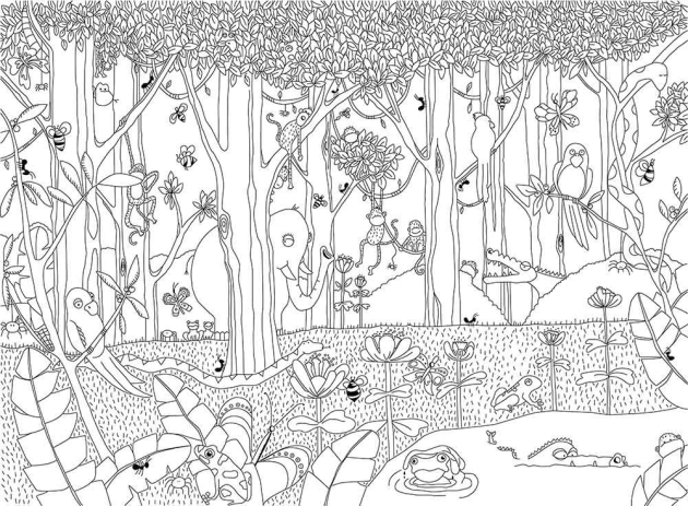 Нарисованные джунгли