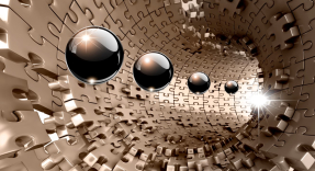 Тоннель с шарами