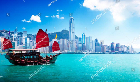 Вид на город