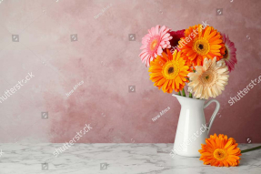 Герберы в букете