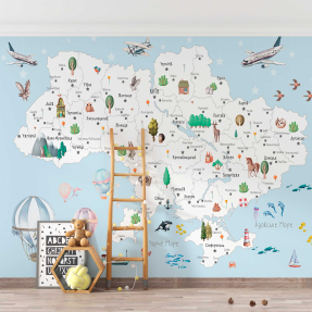 Детская карта Украины