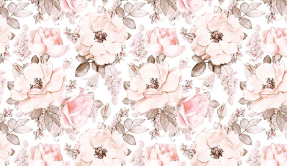 Акварельные цветочки