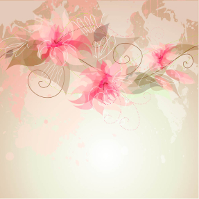 Абстрактные цветы