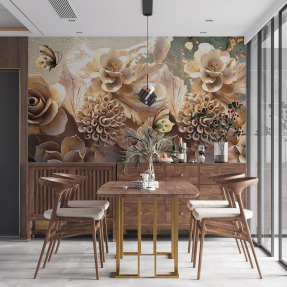 Розы на мраморе