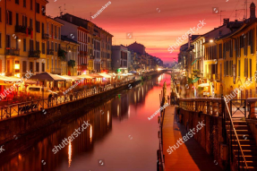 Вечерний Милан