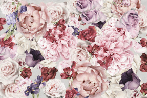 Фон из нежных цветов