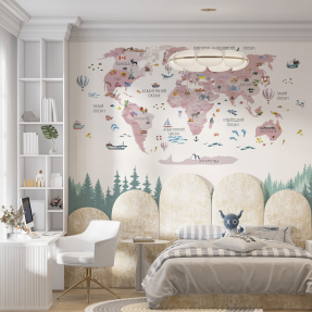 Розовая карта