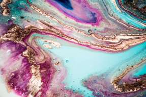 Разноцветные разводы