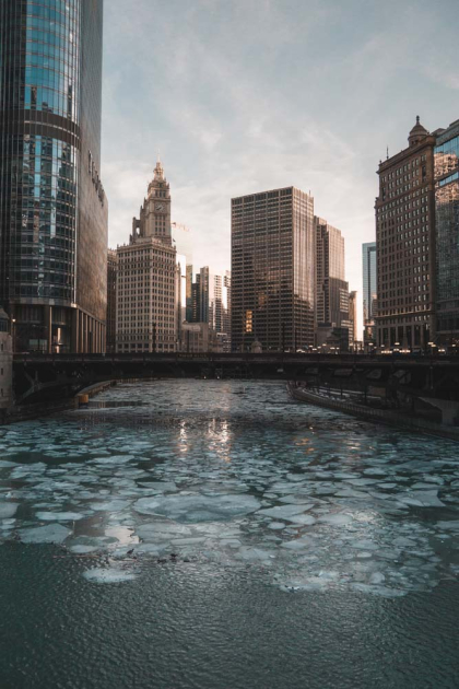 Зимний Чикаго