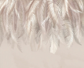 Бежевые листья