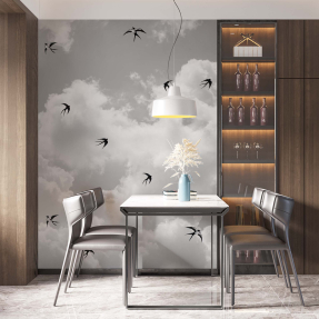 Ласточки в небе