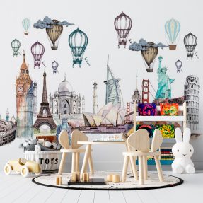 Париж и воздушные шары