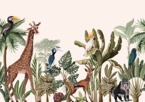 Картины Тропики с животными