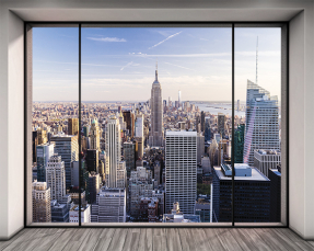 Вид из окна