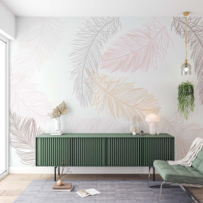 Разноцветные перья